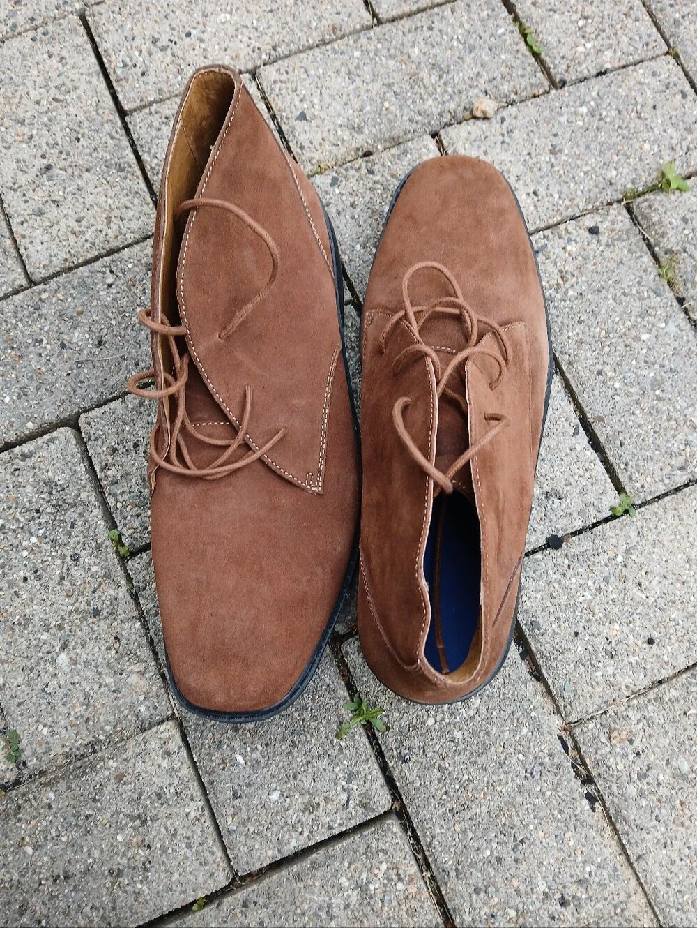Dr.Comfort Men’s Brown Leather Upper  Lace-Up Casual Boot Size 13W.